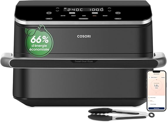 🔥 179.99€ | Friteuse sans Huile Cosori Air Fryer Twinfry - 10L Friteuse sans Huile Cosori Air Fryer Twinfry - 10L