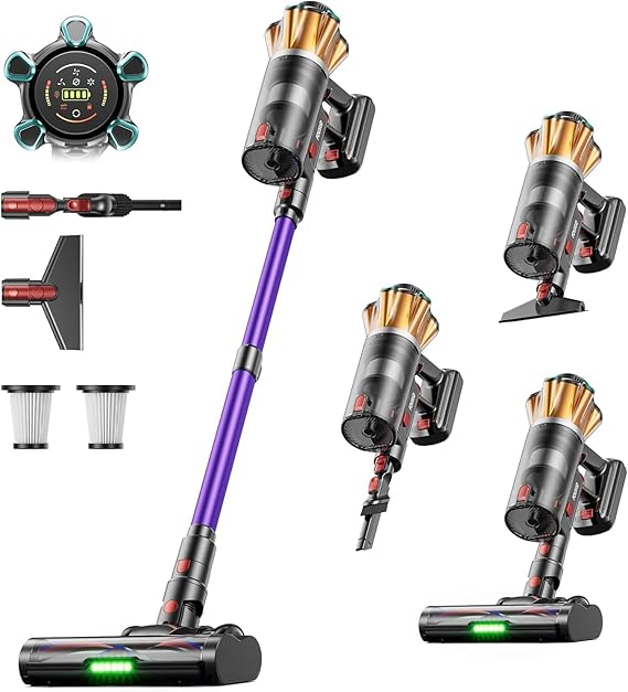 🔥 Aspirateur balai sans fil FDUXUD – 55KPa 650W 70 Min (vendeur tiers) à 179.99€