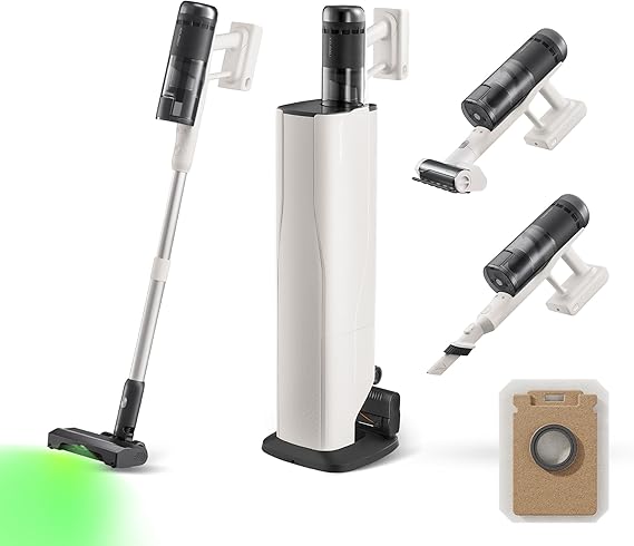 đ„ Aspirateur Balai sans Fil Roborock H60 Hub Pro - Station Auto-Vide, Ba Ă 269.00⏠đ„ Aspirateur Balai sans Fil Roborock H60 Hub Pro – Station Auto-Vide, Ba Ă 269.00âŹ