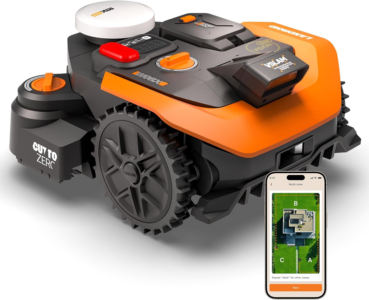 🔥 599.00€ | Robot Tondeuse Sans Fil Anthbot M9 – 900-1000 m²