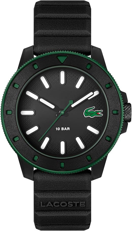 Montre à mouvement à quartz avec bracelet en silicone Lacoste (Vendeurs Tiers)