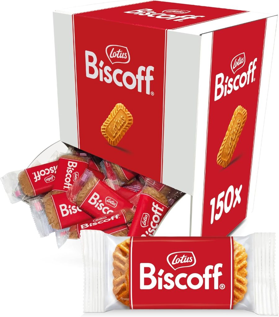 Lot de 9 paquets de Lotus Biscoff fourré crème saveur speculos - 1,35 kg (via abonnement)