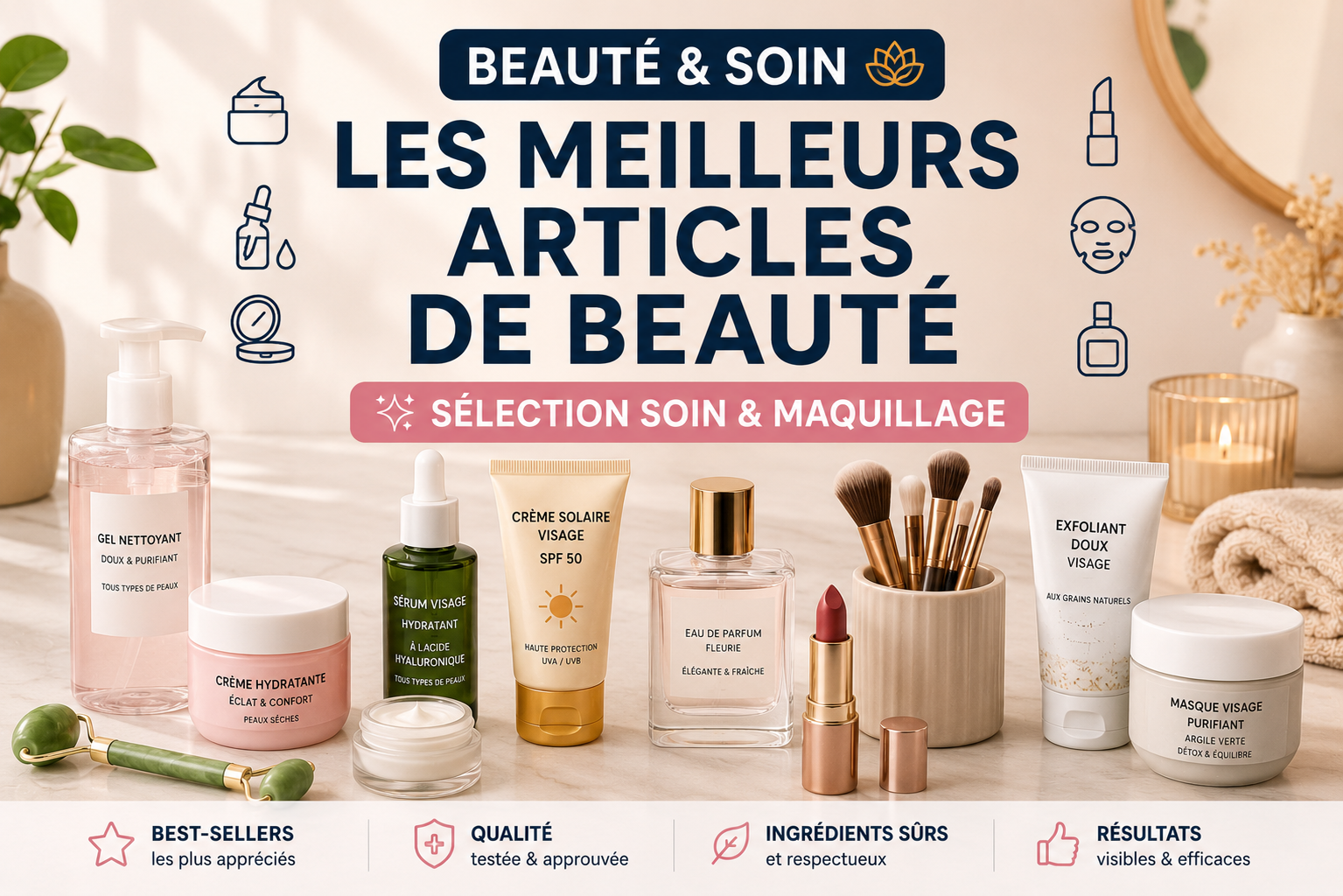 Routine beauté 2026 : les soins les mieux notés pour prendre soin de toi