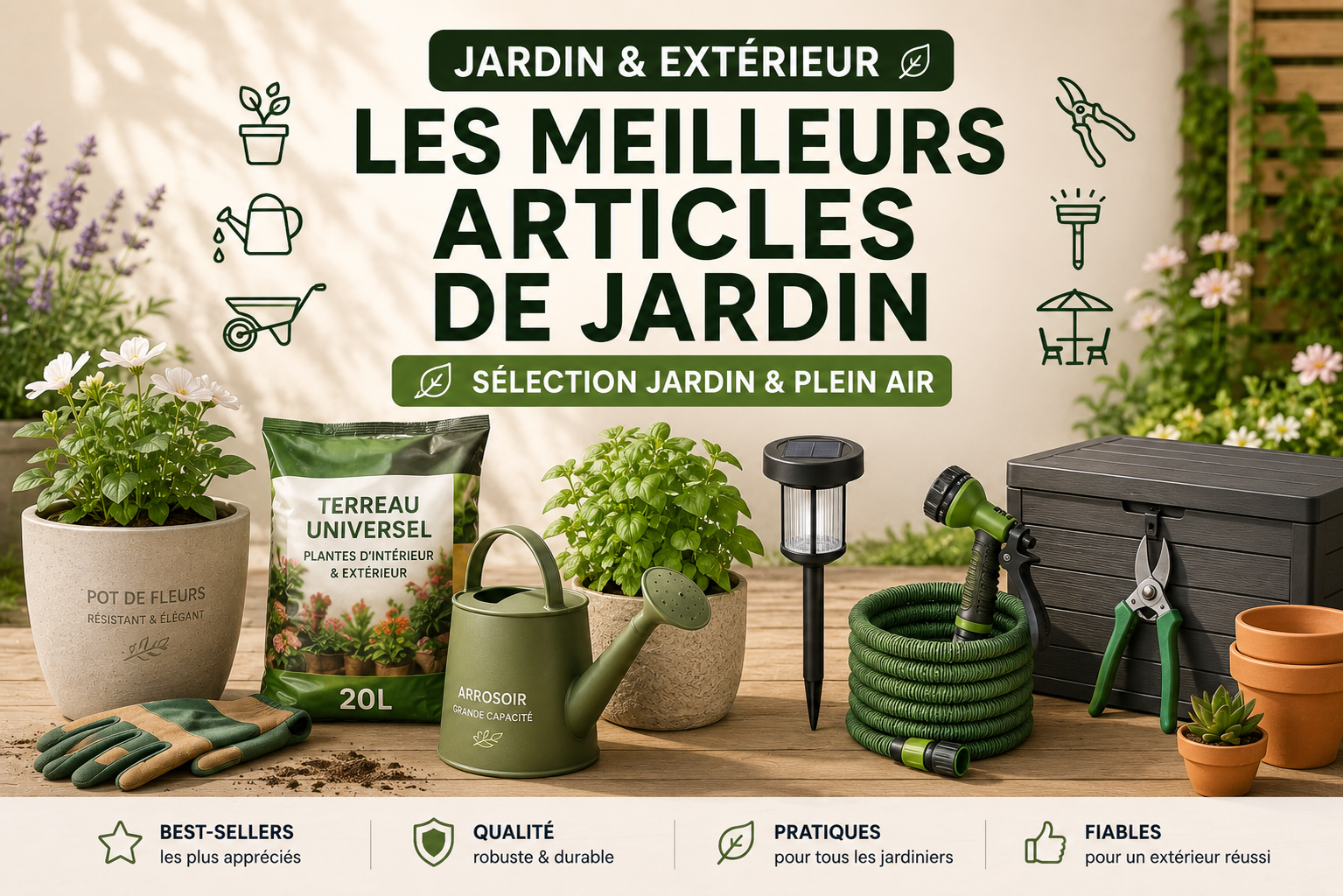 Jardin & terrasse 2026 : les meilleurs produits pour profiter de l