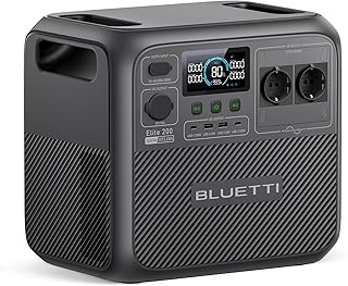 BLUETTI Elite 200 V2 Générateur Électrique Portable, Recharge de 0-80% en 45 Min, Batterie Nomade LFP de 2073,6Wh & 2600W (3900W Power Lifting), pour Camping, Urgence et Vacances niche bluetti elite 200 v2 generateur electriq
