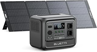 BLUETTI Générateur Électrique Portable Elite 100 V2 avec Panneau Solaire 350W Inclus, 1024Wh Station d'Énergie Portable avec 4 Prises CA 1800W, 35% Plus Compacte, Idéale pour Camping, Urgences niche bluetti generateur electrique portable e 1
