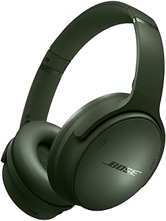 Bose QuietComfort Headphones, Casque sans fil immersif à réduction de bruit, Casque supra-aural Bluetooth avec micro intégré d’une autonomie allant jusqu’à 24 heures, Vert Cyprès - Édition Limitée niche bose quietcomfort headphones casque sans 1
