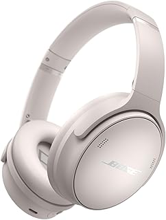 Bose QuietComfort SC Headphones, Casque sans Fil immersif à réduction de Bruit, Casque Supra-aural Bluetooth avec Micro intégré d’Une autonomie allant Jusqu’à 24 Heures, avec Étui Souple, Blanc Nuage niche bose quietcomfort sc headphones casque s 1