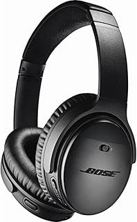 Casque Bluetooth sans fil Supra-Aural Bose QuietComfort 35 II avec Microphone Intégré pour le Contrôle Vocal via Alexa, Noir niche casque bluetooth sans fil supra aural bo