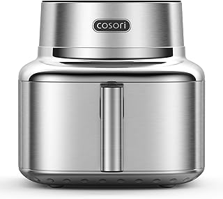 niche cosori iconic airfryer 96 acier inoxydab