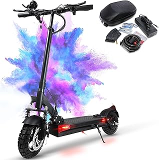 JOYOR Trottinette Electrique Adulte,S/Y Serie Autonomie 55-75KM Batterie 48V 13/18Ah Moteur 500W/600W Trotinette Electrique Puissante Tout Terrain Ultra Legere Double Suspension niche joyor trottinette electrique adultesy se