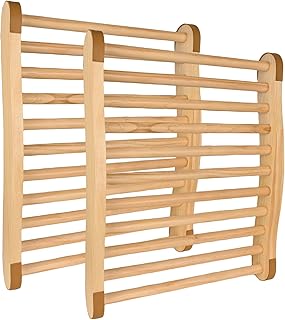 Lot de 2 dossiers de sauna infrarouges - Convient pour les salles de sauna et les dossiers de sauna de style seau - 45,7 x 30,5 cm - Confortables et ergonomiques en forme de S niche lot de 2 dossiers de sauna infrarouges c