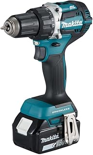PERCEUSE VISSEUSE MAKITA SANS FIL 18 V 2 BATTERIES 5 AH 13 MM CHARGEUR ET COFFRET MAK PAC - DDF484RTJ niche perceuse visseuse makita sans fil 18 v 2