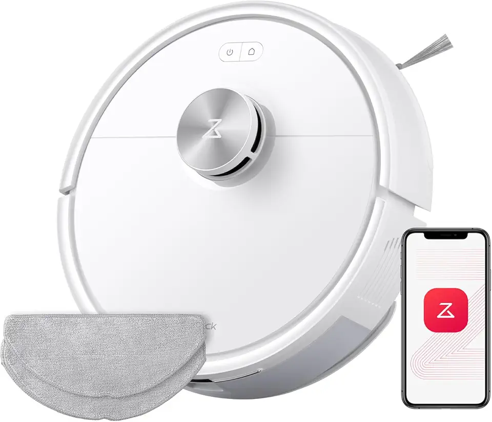 roborock Q7 M5 Set Aspirateur Robot Laveur 10 000 Pa, Double Conception Anti-Enchevêtrement, Durée de Nettoyage Prolongée, Navigation avec LiDAR Précis, APP, Blanc niche roborock q7 m5 set aspirateur robot lave