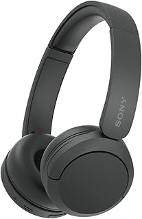 Sony Écouteurs sans Fil on-Ear WH-CH520 jusqu'à 50 Heures d'autonomie de Batterie, Noir (Version Nationale) niche sony ecouteurs sans fil on ear wh ch520