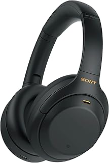 Sony WH1000XM4| Casque Bluetooth à réduction de bruit sans fil, 30 heures d'autonomie, avec micro pour appels téléphoniques, optimisé pour Amazon Alexa et Google assistant, Noir niche sony wh1000xm4 casque bluetooth a reduct