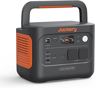 Station Électrique Portable Jackery Explorer 1000 v2, 1070Wh Batterie LiFePO4, 1500W Sortie, 6 Ports CA/CC USB-C/A, Charge Rapide 1H, Générateur Solaire pour Plein Air, Camping, Urgence niche station electrique portable jackery expl