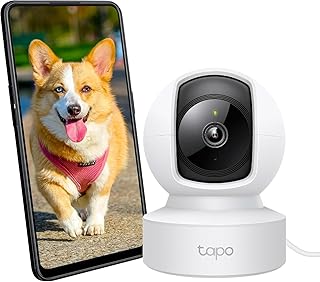 Tapo C212 Caméra Surveillance WiFi et Ethernet intérieure 2K(3MP), Détection de Personne, Audio Bidirectionnel, Compatible avec Alexa et Google Assistant, pour Bébé ou Animaux niche tapo c212 camera surveillance wifi et et