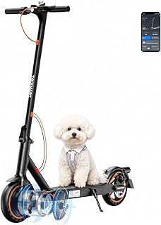 Trottinette Électrique Adulte antivol Ultra Legere, avec Clignotants et amortisseurs Autonomie 30km 350W 36V 7,8 Ah, Pneus Nid d’Abeille Increvables, Application Bluetooth Scooter Electrique Adulte niche trottinette electrique adulte antivol ul