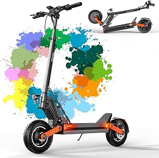 Trottinette Électrique Adulte, Batterie 60V/48 13/18Ah,Moteur 600/2000W,Trotinette Electrique Puissante Tout Terrain Ultra Legere Double Suspension,10 Pouces Scooter Électrique lectrique niche trottinette electrique adulte batterie 6