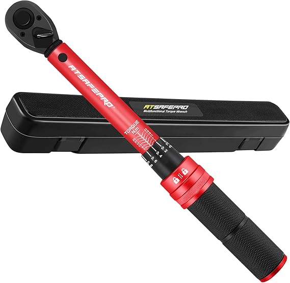 🔥 PRIX FLASH | Kit de 13 Clés Dynamométriques Hychika 1/4" - 5-25Nm, Précision ±2%, 72 Den Kit de 13 Clés Dynamométriques Hychika 1/4" - 5-25Nm, Précision ±2%, 72 Dents, avec Prolongateur