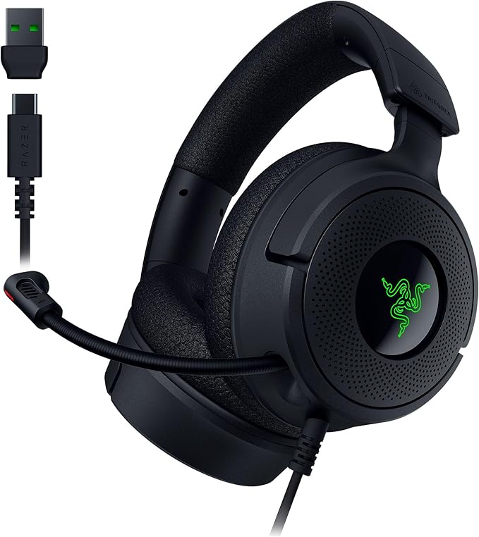 🔥 PRIX FLASH | Casque de Jeu Filaire Razer Kraken V4 X - Noir, Micro cardioïde rétractable Casque de Jeu Filaire Razer Kraken V4 X - Noir, Micro cardioïde rétractable